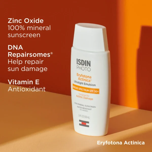 Actinica UltraLight Mineral Broad-Spectrum Face Sunscreen SPF 50+ - Image 2