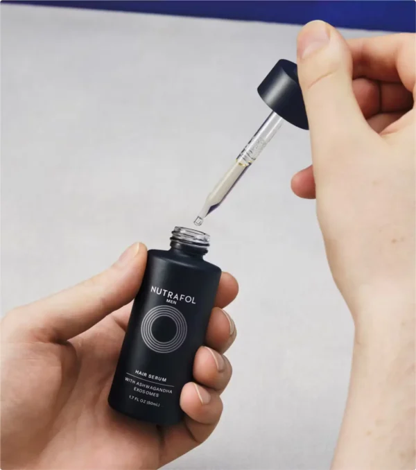 Nutrafol_Men_HairSerum_Hand by The Cosmetic Clinic in Greenwich, CT